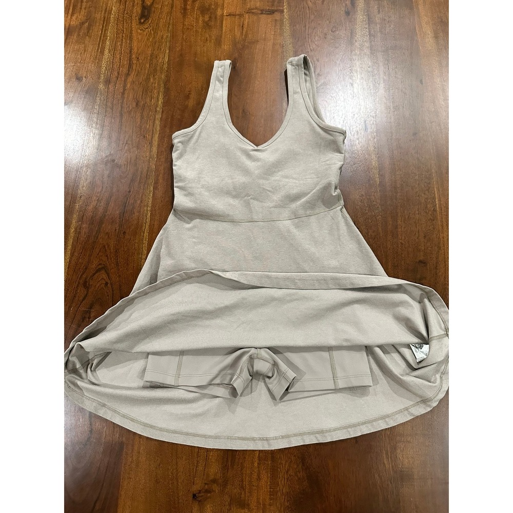 Beyond Yoga Dress Spacedye Movement Tan Activewear with Shorts XS